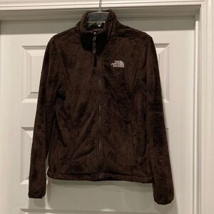 The North Face Women's Dark Brown Teddy Fleece Jacket